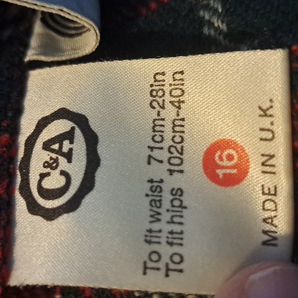 Vintage Wool Pleated Skirt - Picture 9 of 9